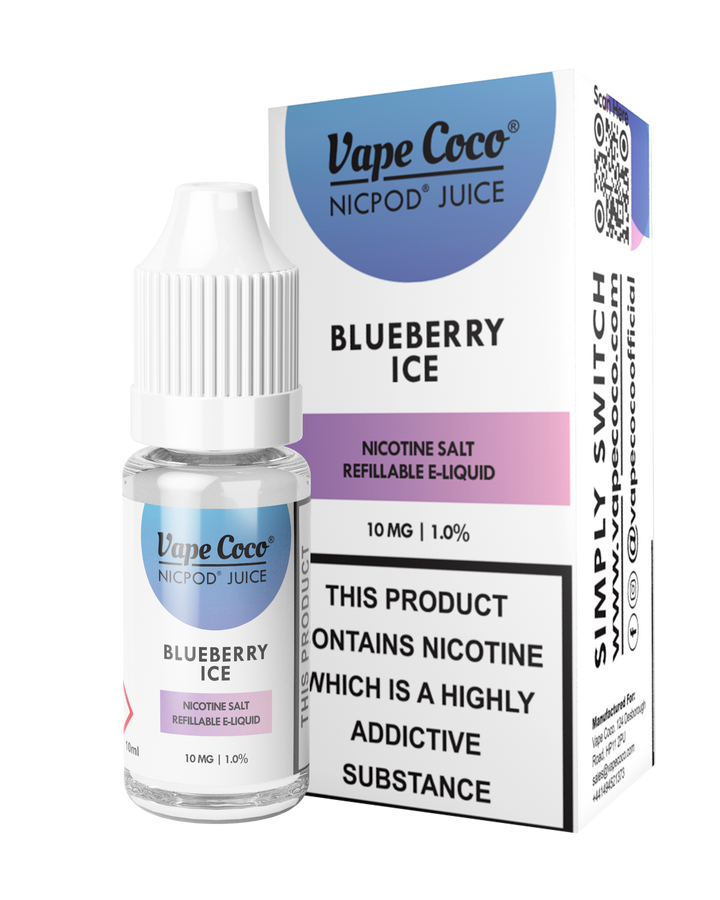 VAPE COCO NIC SALT BLUEBERRY ICE