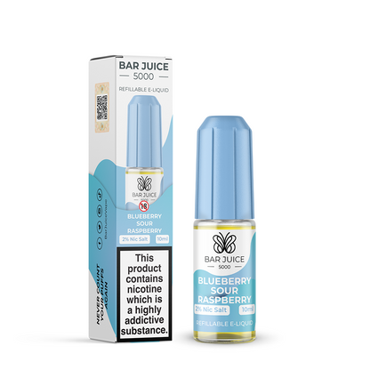 Blueberry Sour Raspberry  Nic Salt E-Liquid by Bar Juice 5000