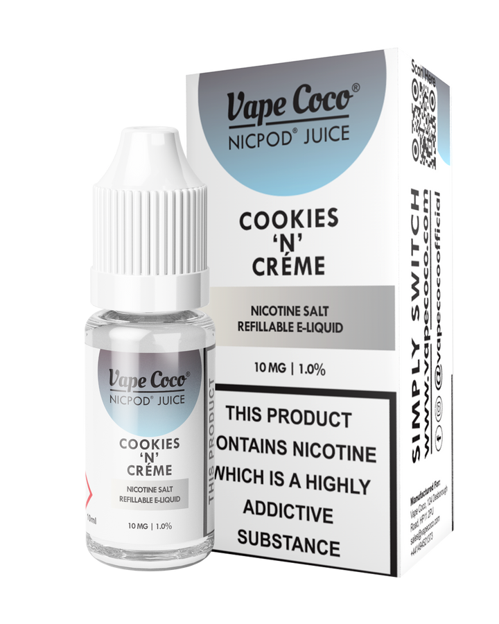 VAPE COCO NIC SALT COOKIES N CREME