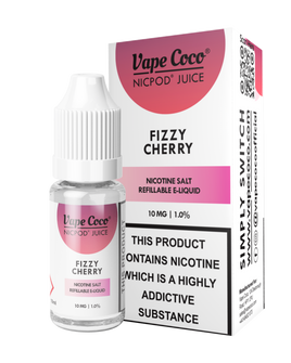 VAPE COCO NIC SALT FIZZY CHERRY