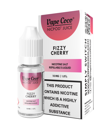 VAPE COCO NIC SALT FIZZY CHERRY