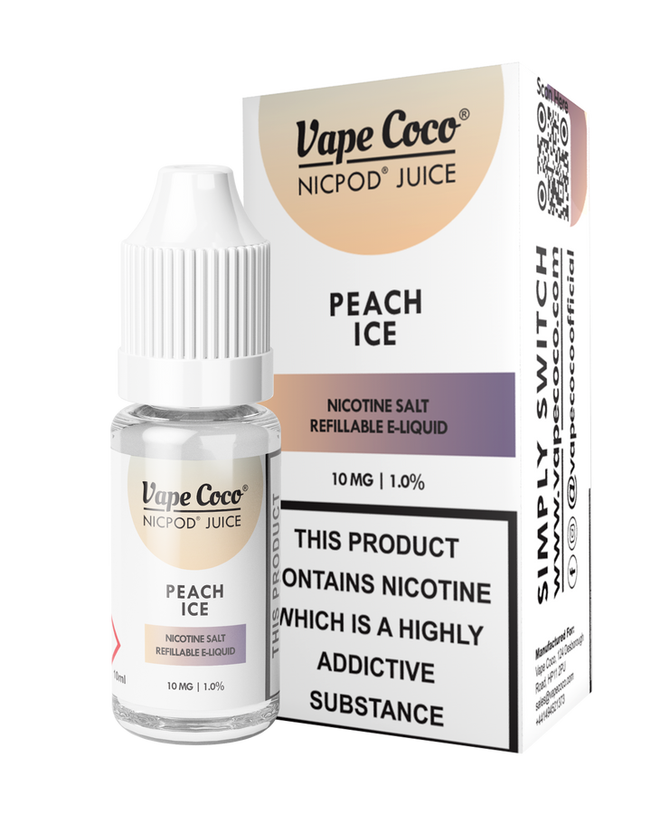 VAPE COCO NIC SALT PEACH ICE