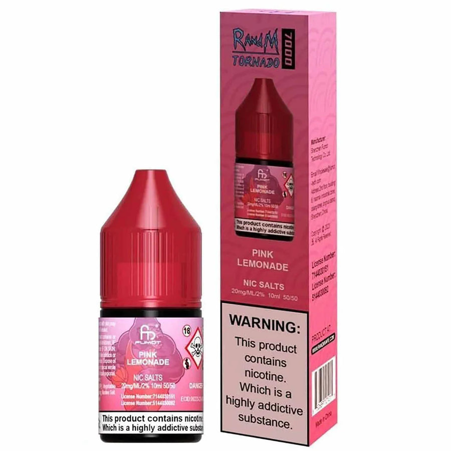 RandM 7000 Pink Lemonade Nic Salt 10ml