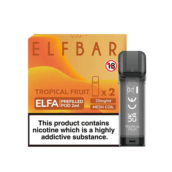 Tropical Fruits Elfa Prefilled Pods by Elf Bar