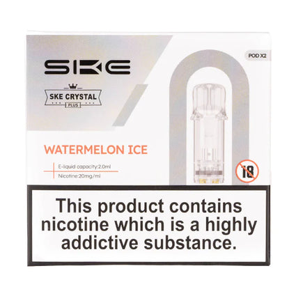 Watermelon Ice Crystal Plus Prefilled Pods by SKE