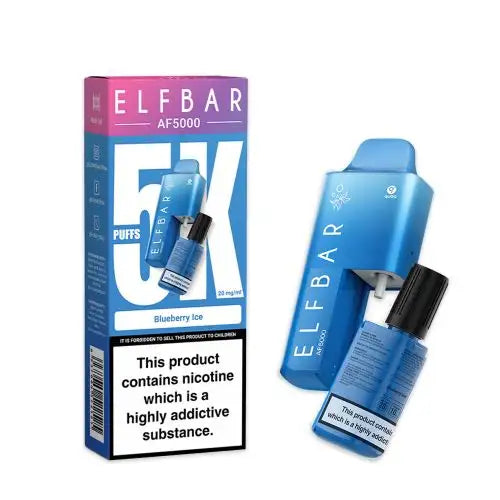 Blueberry Ice Elf Bar AF 5000