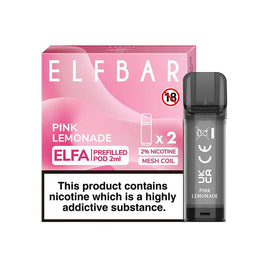Pink Lemonade Elfa Prefilled Pods by Elf Bar